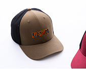 Kšiltovka Picture - Kuldo Trucker - Tobacco