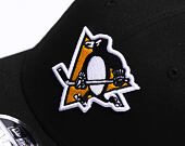 Kšiltovka New Era - NHL Core Mesh 9SEVENTY Stretch-Snap - Pittsburgh Penguins - Team Color