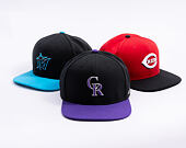 Kšiltovka Nike - Dri-Fit Pro - Colorado Rockies - Black 00A/Court Purple 51L