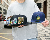 Kšiltovka New Era - MLB Hidden Hit 59FIFTY - Milwaukee Brewers - Team Color