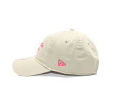 Dámská Kšiltovka New Era - Branded Slogan 9TWENTY - Stone / Pink