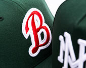Kšiltovka Mitchell & Ness  - NBA First Letter Classic Red - Chicago Bulls - Dark Green