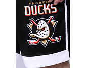 Kraťasy New Era - NHL US Edit - Anaheim Ducks - Black