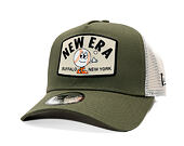 Kšiltovka New Era - Branded Summer Patch 9FORTY A-Frame Trucker - New Olive