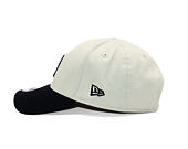 Kšiltovka New Era - MLB World Series Patch Cooperstown 9FORTY - NY Yankees - Cream / Navy