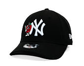 Dětská Kšiltovka New Era - MLB Icon 9FORTY - NY Yankees - Black / White