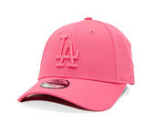 Dětská Kšiltovka New Era - MLB Essential 9FORTY - LA Dodgers - Pink - Pink