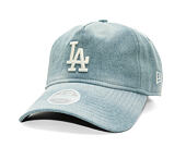 Dámská Kšiltovka New Era - MLB Denim 9TWENTY A-Frame - LA Dodgers - Pastel Blue