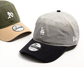 Kšiltovka New Era - MLB Mini Logo Washed Contrast 9TWENTY - LA Dodgers - Grey / Navy