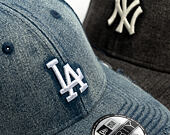 Kšiltovka New Era - MLB Acid Wash Denim 9FORTY - LA Dodgers - Pastel Blue