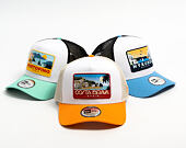 Kšiltovka New Era - Branded Location Patch 9FORTY A-Frame Trucker - Orange