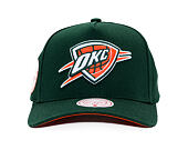Kšiltovka Mitchell & Ness - NBA - Emerald Slam - Oklahoma City Thunder - Green/Orange
