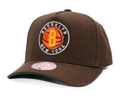 Kšiltovka Mitchell & Ness - NBA - Chestnut Peak - Brooklyn Nets - Brown