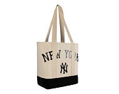Taška New Era - MLB Tote Bag - NY Yankees - Ivory / Black