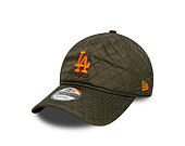 Kšiltovka New Era - MLB Quilted 9TWENTY - LA Dodgers - Green / Orange