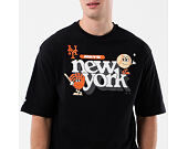Triko New Era - MLB Icon Graphic Tee - NY Mets - Black