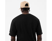 Triko New Era - Branded Oversized Graphic Tee - Black