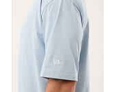 Triko New Era - MLB Script Oversized Tee - NY Yankees - Sky Blue