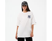 Triko New Era - MLB Cap Graphic Oversized Tee - NY Yankees - White