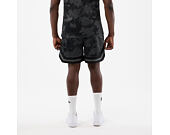 Kraťasy New Era - Branded Print Mesh Shorts - Black