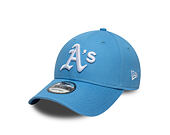 Kšiltovka New Era - MLB Essential 9FORTY - Oakland Athletics - Blue / White