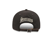 Kšiltovka New Era - MLB Nylon Ripstop 9FIFTY Retro Crown - Seattle Mariners - Black