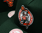 Kšiltovka Mitchell & Ness - NBA - Emerald Slam - Boston Celtics - Green/Orange