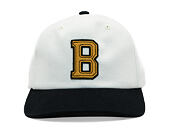 Kšiltovka Brixton - Big B Mp Cap - Off White/Black/Mustard