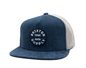 Kšiltovka Brixton - Oath Mp Trucker Hat - Blue Chambray/White