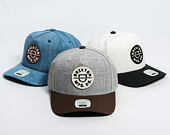 Kšiltovka Brixton - Crest C Mp Snapback - Heather Grey/Pinecone Brown