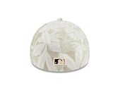 Kšiltovka New Era - MLB Three Looms "Leafy Palm" 59FORTY A-Frame - NY Yankees - Stone