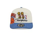 Kšiltovka New Era - NBA "Hardwood Classic Champions" 19TWENTY - NY Knicks - Chrome White / Team Colo