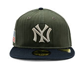 Kšiltovka New Era - MLB Three Looms "American Herringbone" 59FIFTY - NY Yankees - Team Color