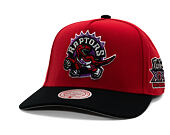 Kšiltovka Mitchell & Ness - In The City Hwc - NBA - Toronto Raptors - Red