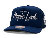 Kšiltovka Mitchell & Ness - Head Coach Trucker - NHL - Toronto Maple Leafs - Navy