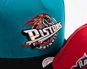 Kšiltovka Mitchell & Ness - In The City Hwc - NBA - Detroit Pistons - Teal