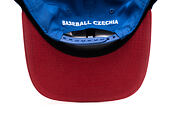 Dětská Kšiltovka New Era - Team Core M-CROWN 9FORTY - Baseball Czechia - Navy / Red