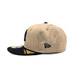 Kšiltovka New Era - MLB "Summer Twine" 59FIFTY - NY Yankees - Team Color / Open Market Tan