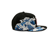 Kšiltovka New Era - MLB "Tidal Wave" 59FIFTY - Anaheim Angels - Black