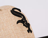 Kšiltovka New Era - MLB "Summer Twine" 59FIFTY - Chicago White Sox - Team Color / Open Market Tan
