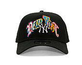 Kšiltovka New Era - MLB "Letter" 9FORTY A-Frame - NY Yankees - Black