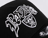 Kšiltovka New Era - NFL "Letter" 9FORTY A-Frame - Las Vegas Raiders - Black