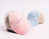 Kšiltovka Ed Hardy - Diamante Velour 5 Panel Trucker Cap - Pink