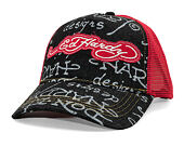 Kšiltovka Ed Hardy - Don Denim 5 Panel Trucker Cap