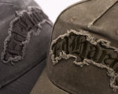 Kšiltovka Ed Hardy - Distressed Gothic 6 Panel Cap - Olive