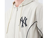 Bunda New Era - MLB Piping Track Jacket - NY Yankees - Stone