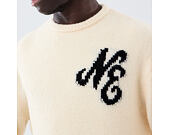 Svetr New Era - Branded Knit Sweater - Cream