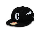 Kšiltovka New Era - MLB IMAGE DROP Heritage 9FIFTY Retro Crown - Atlanta Braves - Black