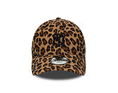 Dětská Kšiltovka New Era - MLB Leopard Cord 9FORTY - NY Yankees - Stone / Black