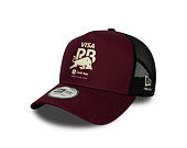 Kšiltovka New Era - F1 Seasonal 9FORTY A-Frame Trucker - Visa Cash App RB - Burgundy